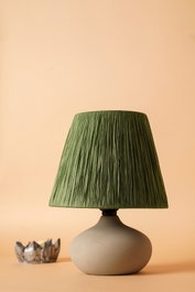 Opviq Lámpara de Mesa de Cerámica Beige YL545